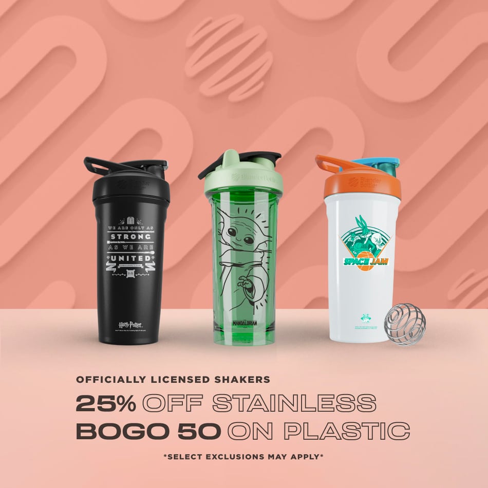 Officially Licensed Shakers Up to 25% Off - Select Exclusions Apply
