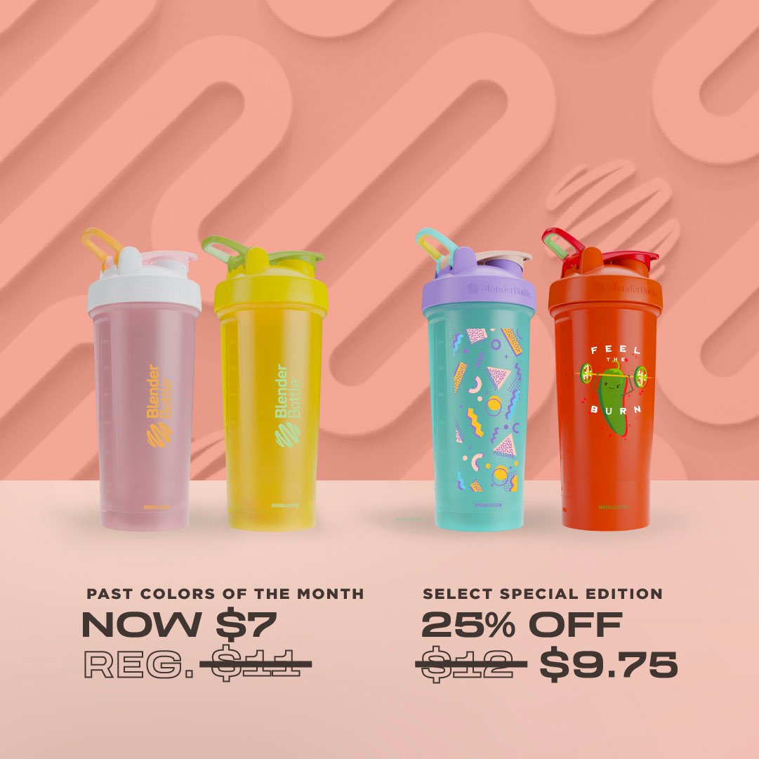 Past Color of the Month Shakers ust $7 and Select Special Edition 25% Off